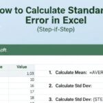 How to Calculate Standard Error in Excel (Step-by-Step)