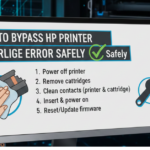 How to Bypass HP Printer Cartridge Error Safely
